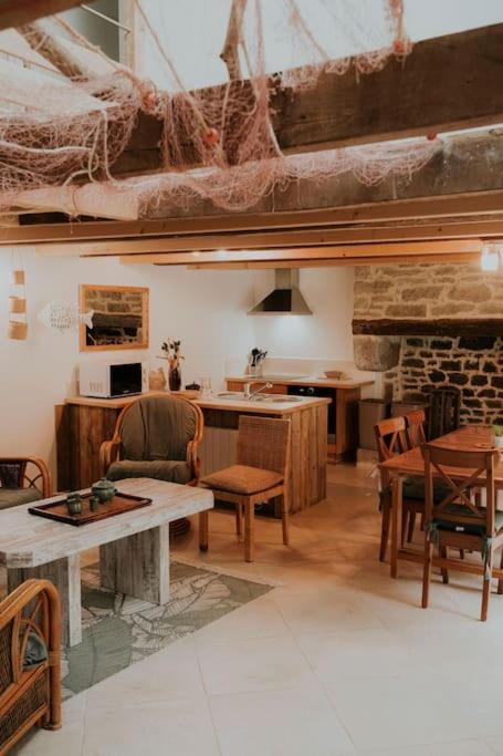 Gite Naturia - Chaumiere De Berringue Plouhinec (Morbihan) Exterior foto