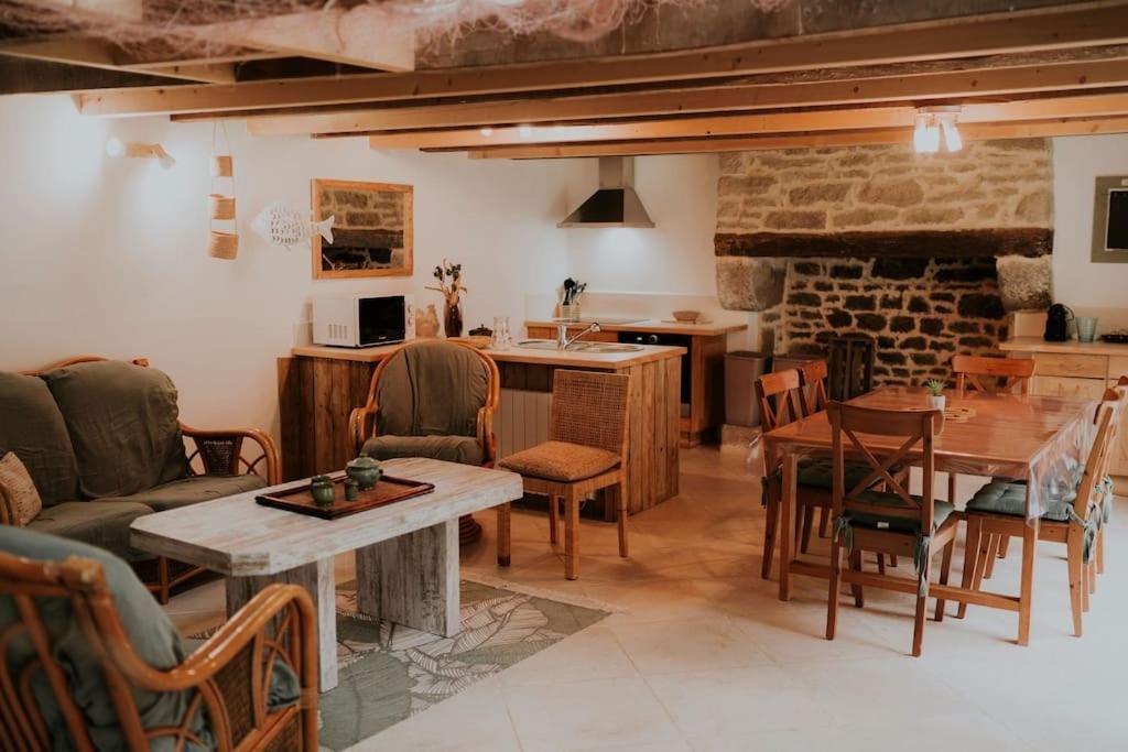 Gite Naturia - Chaumiere De Berringue Plouhinec (Morbihan) Exterior foto